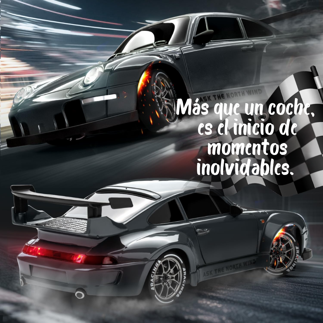 Coche de Drift a Control Remoto 4WD con Batería Recargable