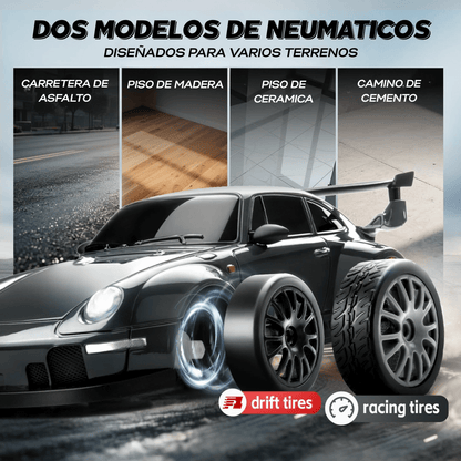 Coche de Drift a Control Remoto 4WD con Batería Recargable