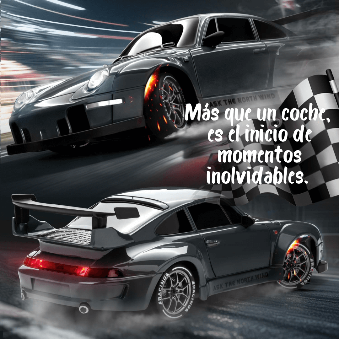 Coche de Drift a Control Remoto 4WD con Batería Recargable