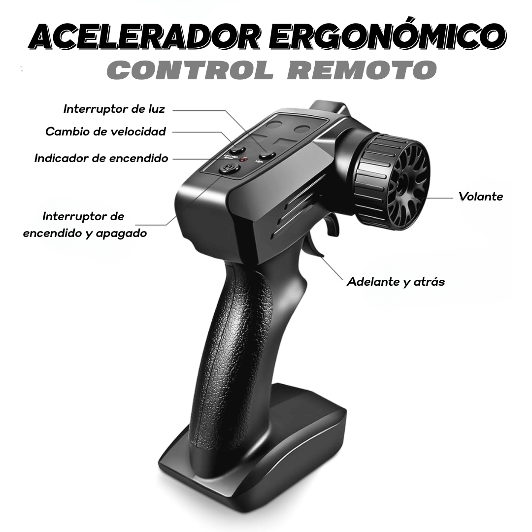 Coche de Drift a Control Remoto 4WD con Batería Recargable