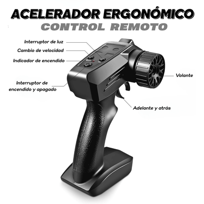 Coche de Drift a Control Remoto 4WD con Batería Recargable